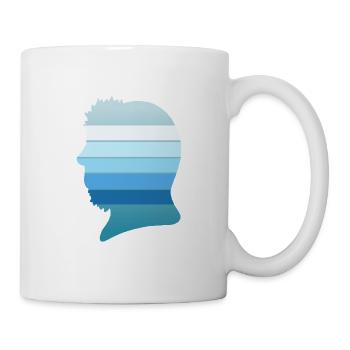 Fond profil N°4 - Mug blanc - blanc - Droite