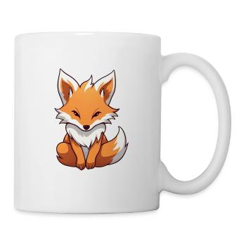 Fuchs - Tasse - Weiß - Rechts