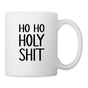 merry x mas Christmas gift "holy christmas" - Mug - white - Right