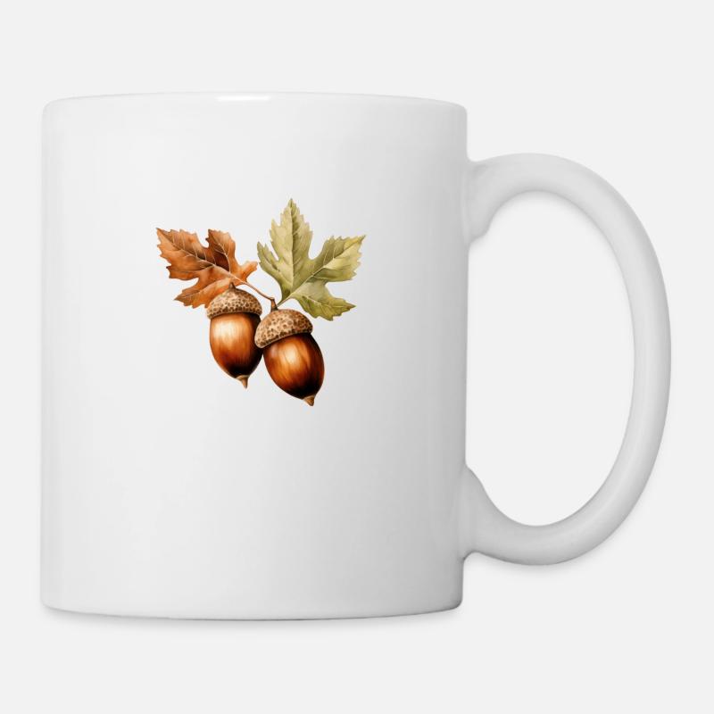 Acorns - Mug - white