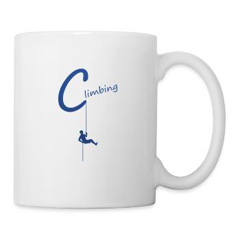 climbing - Tasse - Weiß - Rechts