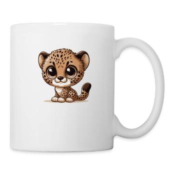 Baby-Gepard - Tasse - Weiß - Rechts