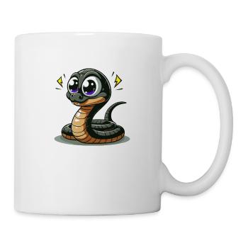 Kobra - Tasse - Weiß - Rechts