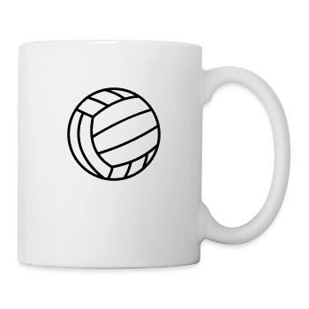 Volleyball Ball - Mug - white - Right