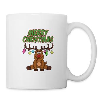 Noël drôle Noël Noël Noël - Mug blanc - blanc - Droite
