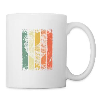 Hahn - Tasse - Weiß - Rechts