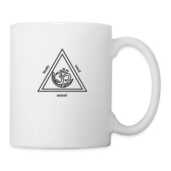 Body Mind Soul - Tasse - Weiß - Rechts