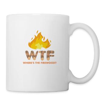 Where's The Firewood - Mug - white - Right