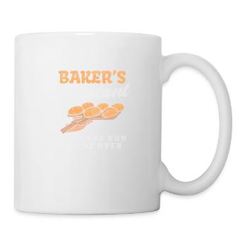 Baker's Assistant I Put The Bun In The Oven - Mug - white - Right