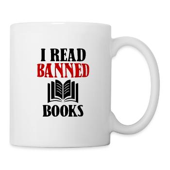 I Read Banned Books 29 - Mug - white - Right