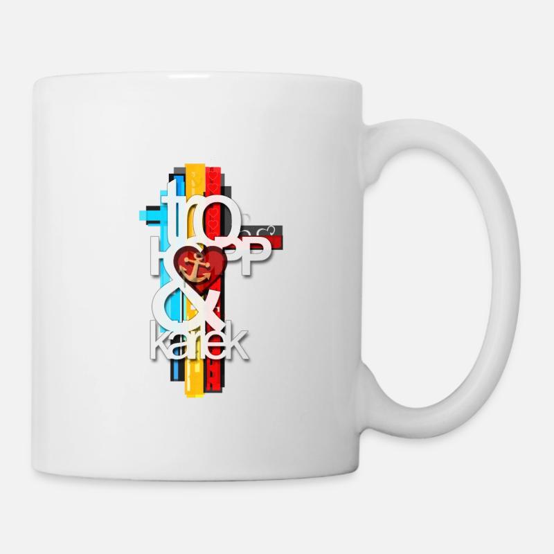 Glaube Hoffnung Liebe - Tasse - Weiß