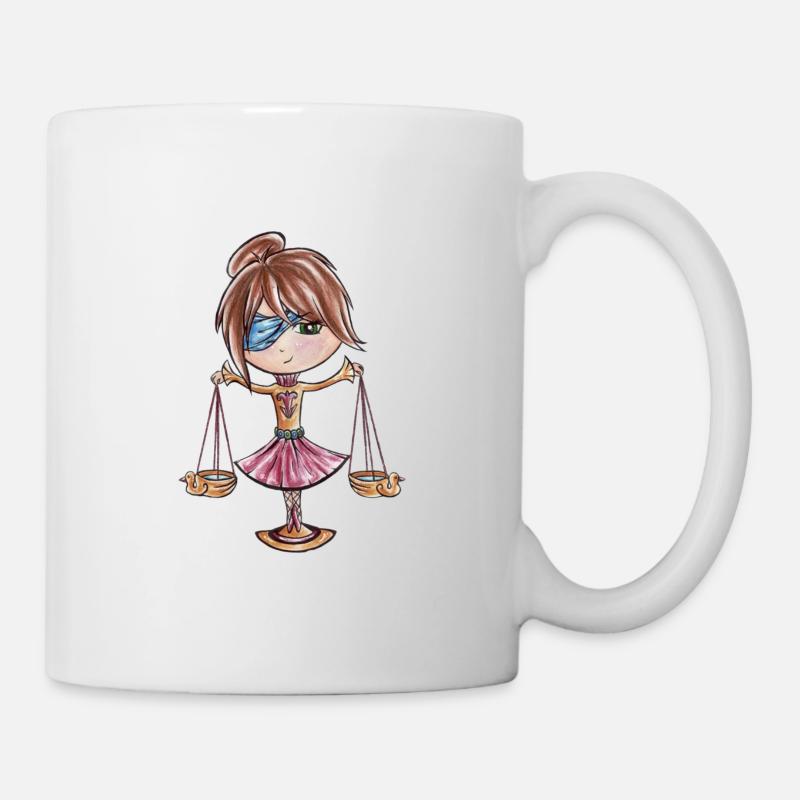 Zodiaque: Balance - Mug blanc - blanc