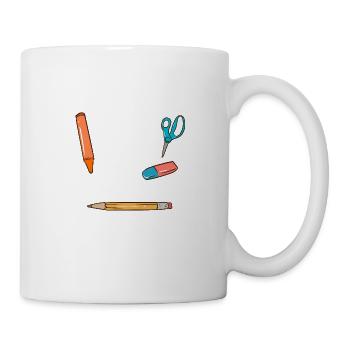 In Love With My Kids' Teacher - Tasse - Weiß - Rechts
