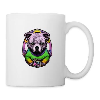 Chihuahua Chien Coloré Japonais - Mug blanc - blanc - Droite