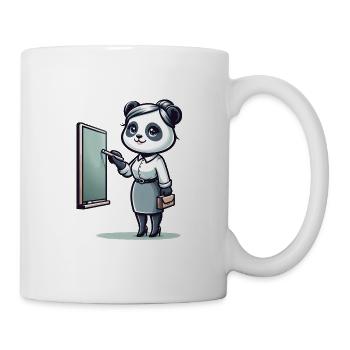 Cute Panda Teacher - Mug - white - Right