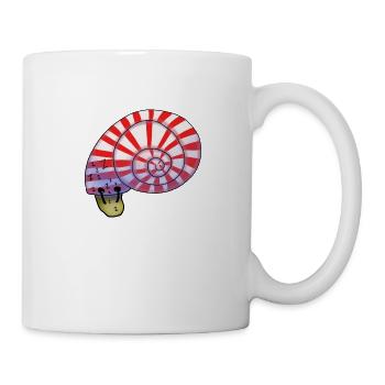 Sleepy Snail - Tasse - Weiß - Rechts