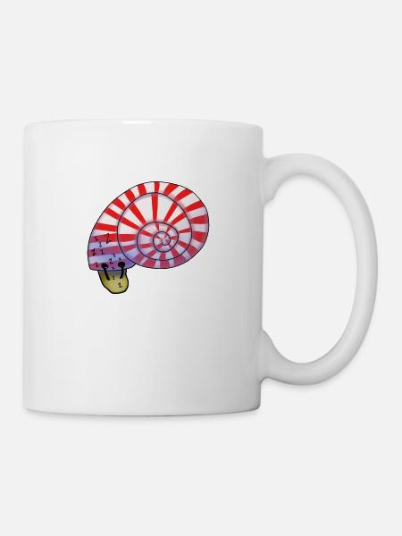 Sleepy Snail - Tasse - Weiß