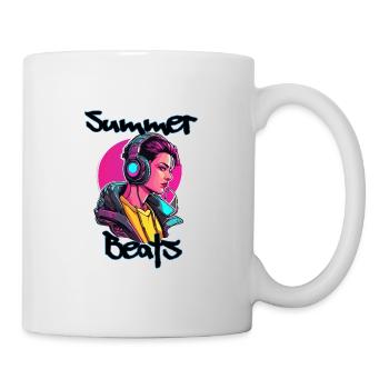 Headphones / Audio / Music / Sound / Studio / Cool - Mug - white - Right