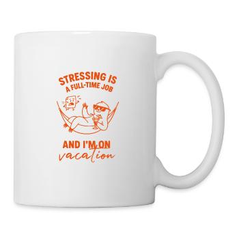 Relax no stress - Mug - white - Right