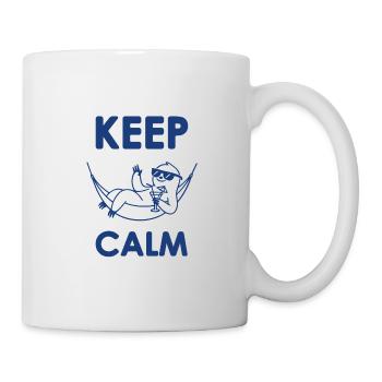 Keep Calm - Tasse - Weiß - Rechts