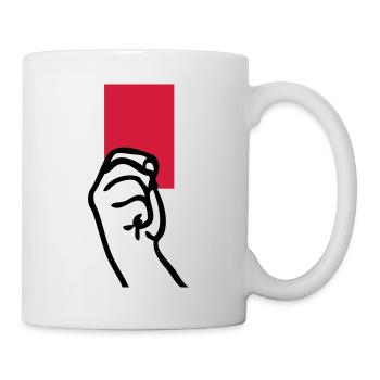 juge - Mug blanc - blanc - Droite