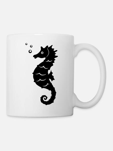 seepferdchen - Tasse - Weiß
