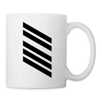 Oberstabsgefreiter Dienstgrad - Tasse - Weiß - Rechts