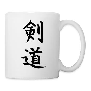 Kendo - Tasse - Weiß - Rechts