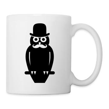 Eule - Tasse - Weiß - Rechts