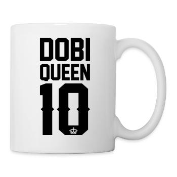 Dobermann-Queen - Tasse - Weiß - Rechts