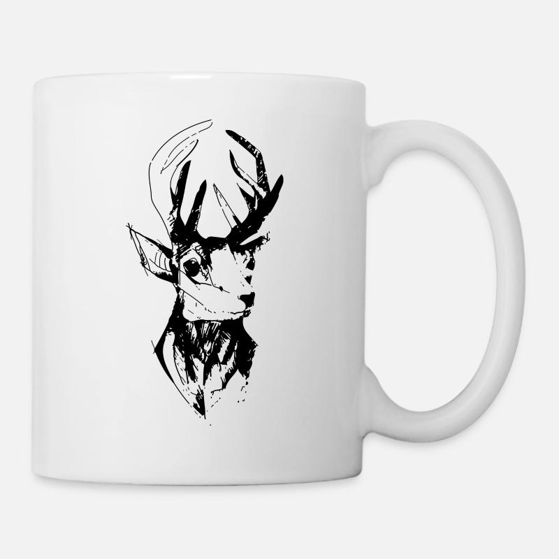 Deer - Mug blanc - blanc