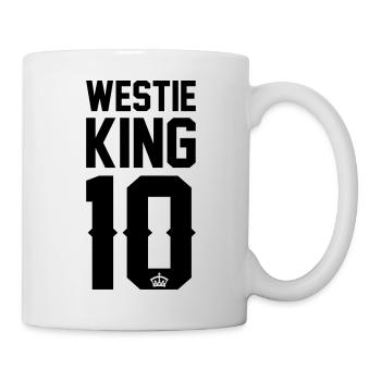 Westie-King - Tasse - Weiß - Rechts