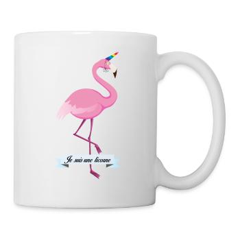 Ich bin ein Einhorn - Tasse - Weiß - Rechts