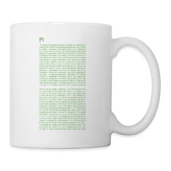 PI - Tasse - Weiß - Rechts