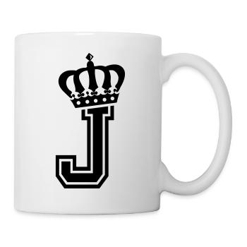 Letter J - Mug - white - Right
