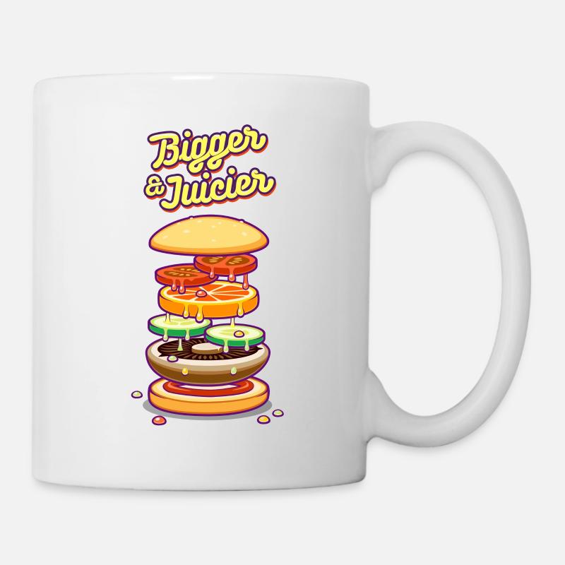 Bigger & Juicier - Mug - white