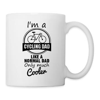 Cycling Dad - Mug - white - Right