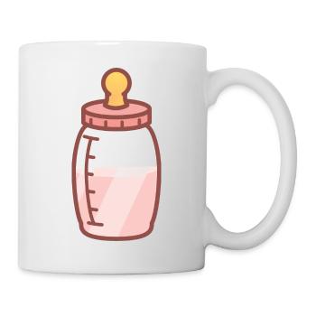Babyflasche - Tasse - Weiß - Rechts