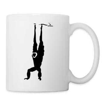 Gibbon - Tasse - Weiß - Rechts