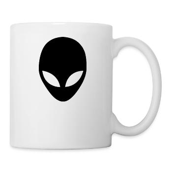 Alien - Tasse - Weiß - Rechts