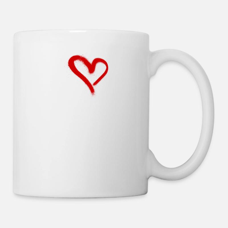 Ich liebe Frühling - Tasse - Weiß