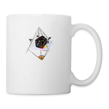 Diamond'OVNI - Mug blanc - blanc - Droite