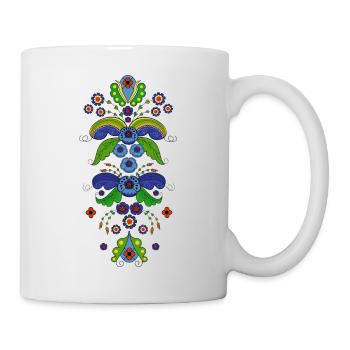 Folklore Flower Costume - Kurbits - Mug - white - Right