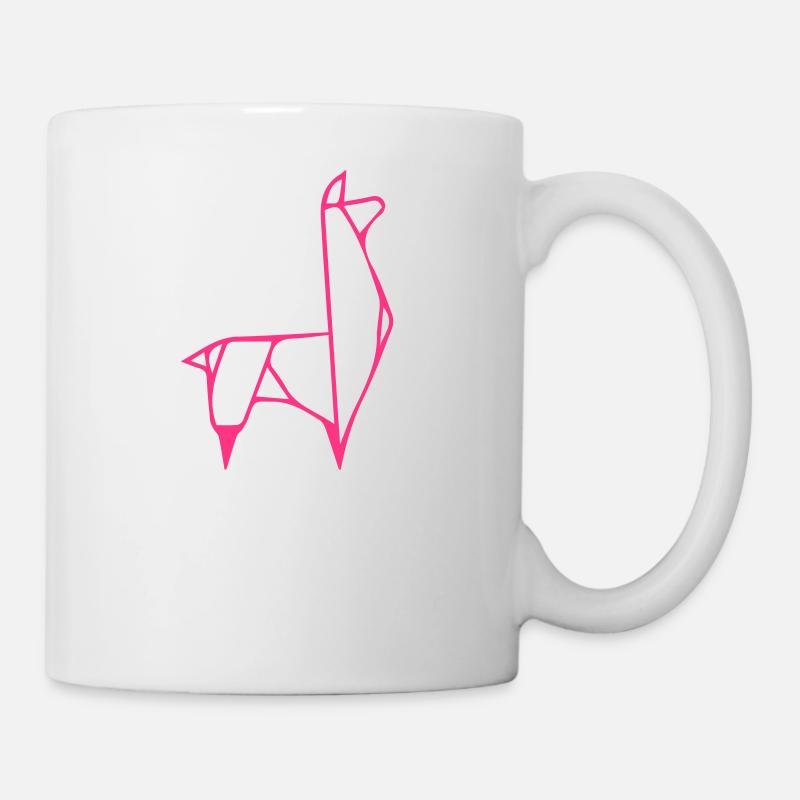 Lama - Tasse - Weiß