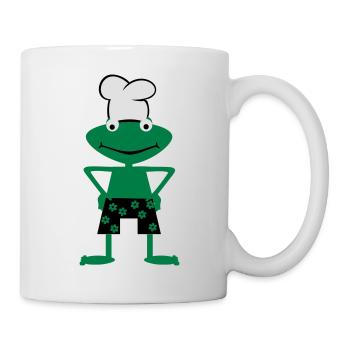 Cooking frog - Tasse - Weiß - Rechts
