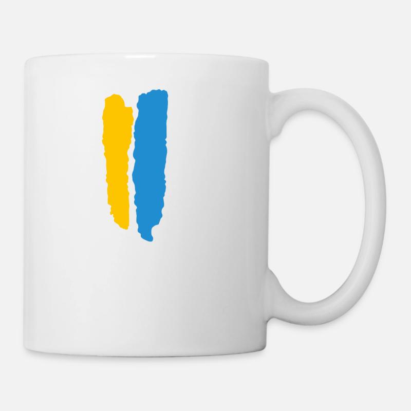 flag Canaria - Tasse - Weiß