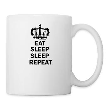 Eat Sleep Sleep Repeat - Mug - white - Right