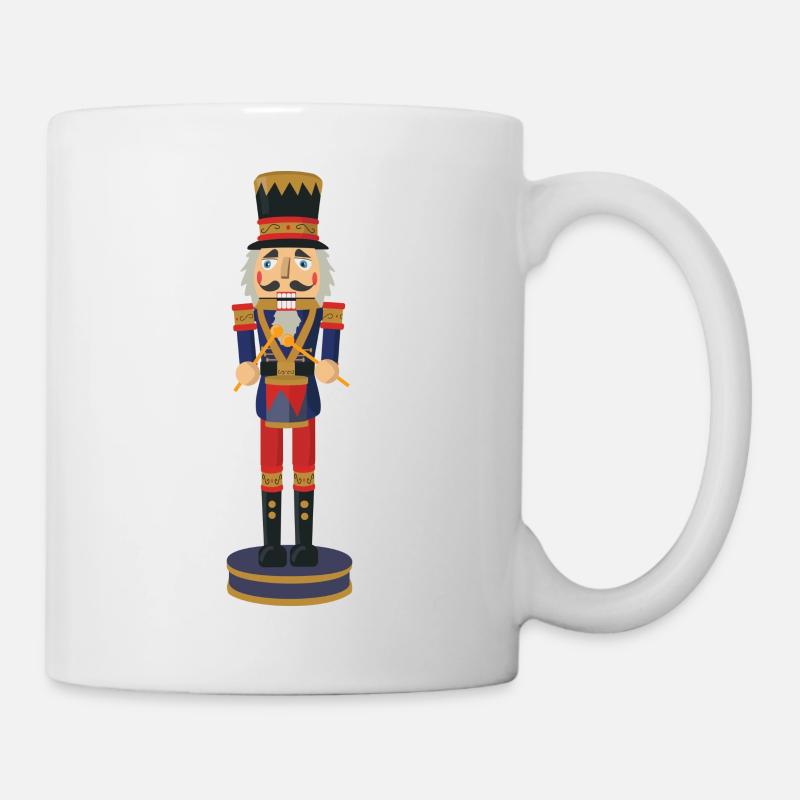 Casse-noisette batteur - Mug blanc - blanc