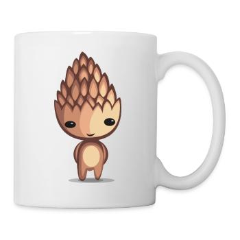 Der kleine Zirbl - Tasse - Weiß - Rechts