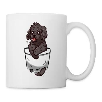 Tasche Cockapoo - Tasse - Weiß - Rechts